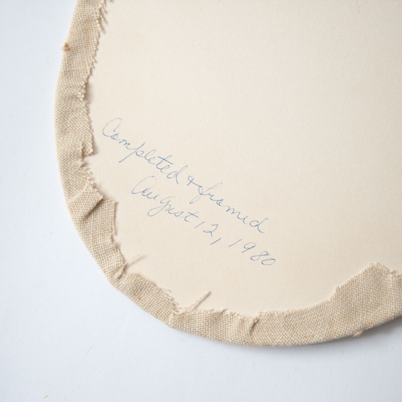 Vintage 1980 Hummel Handmade Crewel Embroidery - Picture 9 of 10